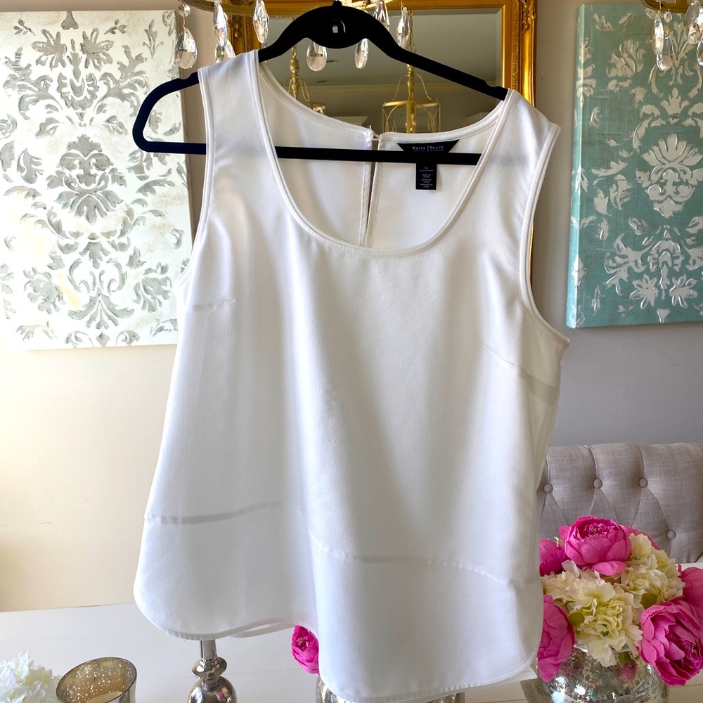 White House Black Market Sleeveless Blouse